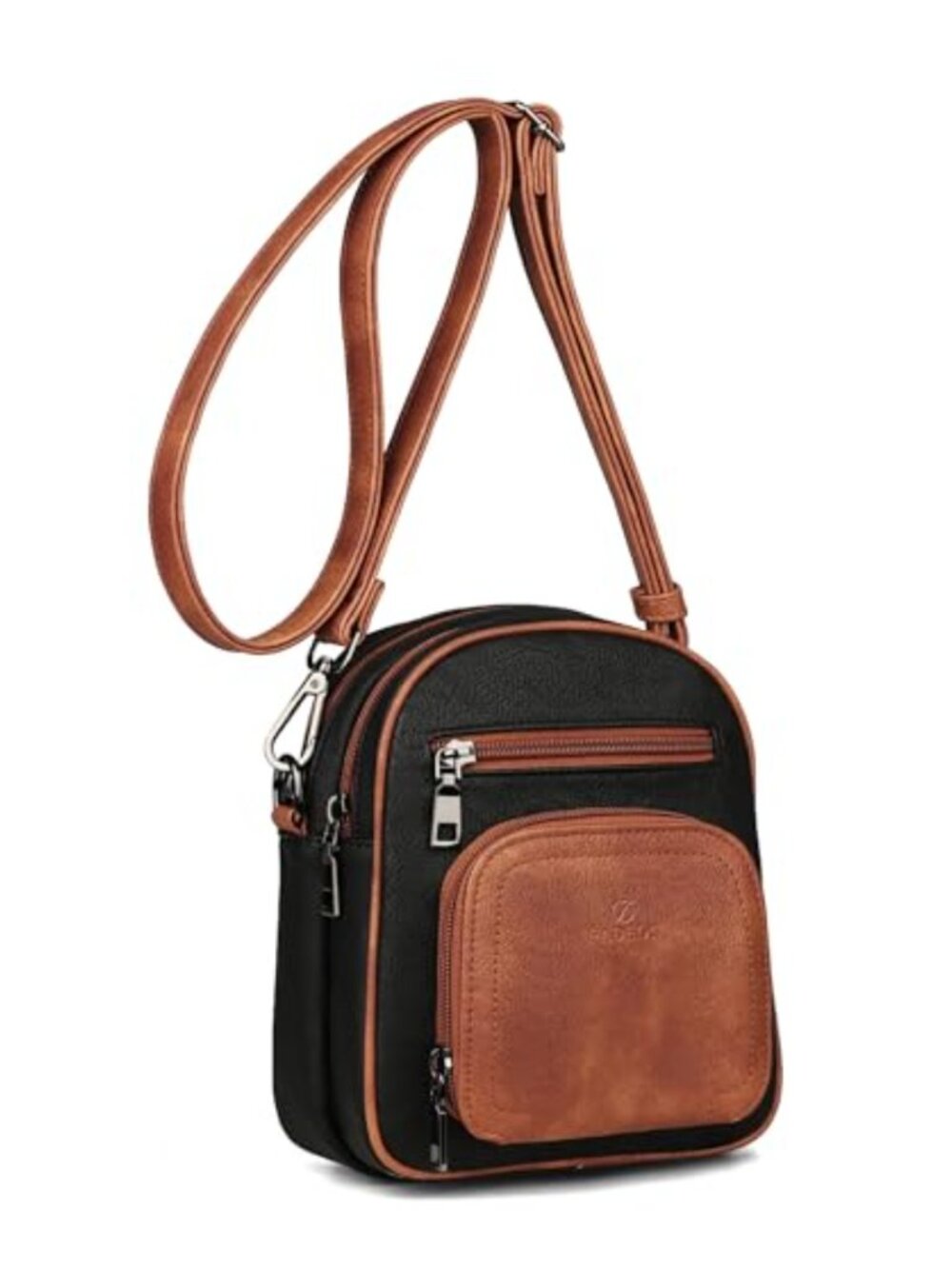 Small Crossbody Bag PU Leather Phone Purse with Card Slots
